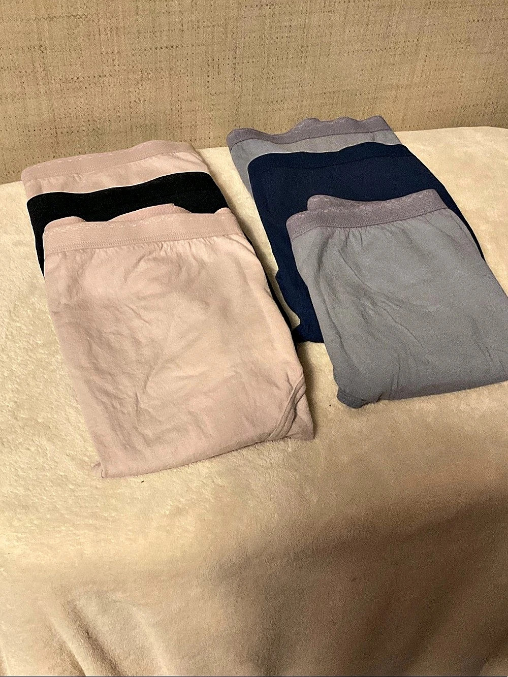 Fit 4 Me Shapewear Set Cotton Gray & Pink Size 10